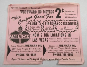 vintage Westward Ho Hotel Casino Las Vegas Nevada ephemera promo ad advertising - Picture 1 of 2