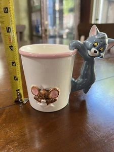 Vintage Tom And Jerry 1981 MGM Jerry Mouse Ceramic Mug Cartoon - Picture 1 of 14