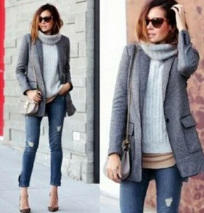 Blazer de novio Banana Republic mezcla de lana texturizado talla 0 - Imagen 1 de 11
