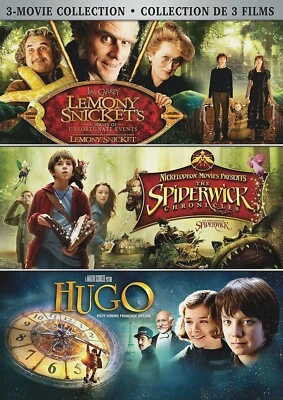 Lemony Snicket's + Spiderwick Chronicles + Hugo - Fantasy Triple Feature - New - Image 1 of 2