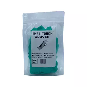 Nitrile Disposable Gloves Infi-Touch Powder Free - Triple Cleaned 5mil (100pk) - Bild 1 von 1