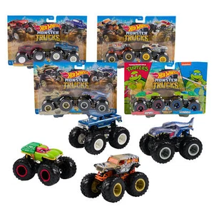Hot Wheels Monster Trucks Demolition Doubles 2-Pack Assorted Styles - Picture 1 of 3