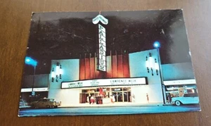 Lawrence Welk Signed 1960s Hollywood, California Postcard PALLADIUM THEATRE - Picture 1 of 2