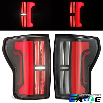 Luces traseras LED prismáticas negras rojas negras para Toyota Tundra serie NOVA 2007-2013 Foto 1 de 4