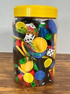 Mystery Jar of Board Game Pieces- Over 1 Pound - Bild 1 von 5