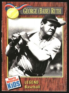 1990 Sports Illustrated for Kids I #216 George (Babe) Ruth BB
