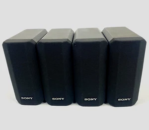 Set 4 Sony SS-V230 Speakers Front Surround Sound System Grey Black Working Video - Picture 1 of 11