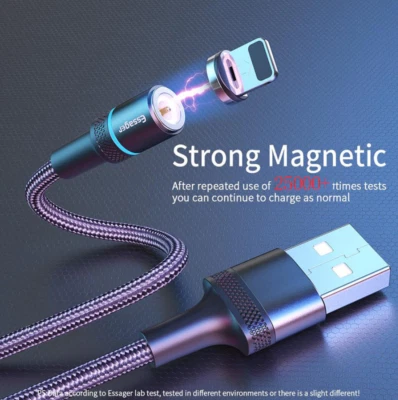 Cavo Caricabatterie magnetico USB-C Samsung Huawei USB Tipo C - Immagine 1 di 4