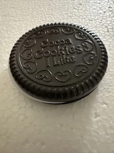 “OREO” COOKIE” Mirror/comb Compact That Fits Perfect In Your Purse - Picture 1 of 10