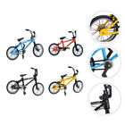  4 Pcs Finger Cycling Bike Racing Collection Toy Figurine Sports Mini