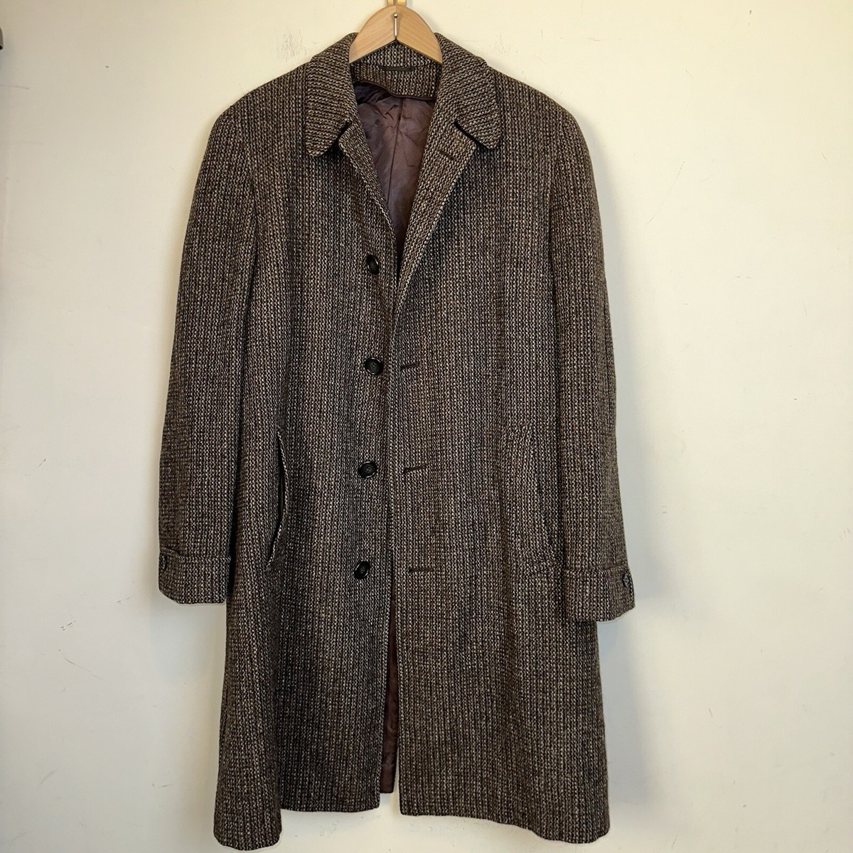 Vintage Harris Tweed Coat In Men's Coats & Jackets for sale Vintage Harris Tweed Coat In Men's Coats & Jackets for sale