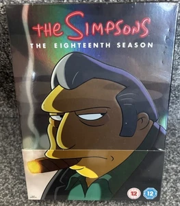 The Simpsons Season 18 DVD Boxset NEW & SEALED PAL Region 2 Eighteenth Series - Picture 1 of 3