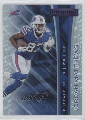 2017 Panini Rookies & Stars Longevity /70 Jordan Matthews #161 - Image 1 of 2