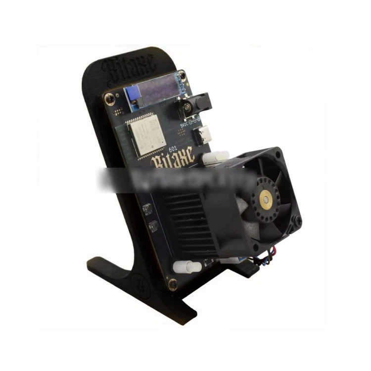 Bitaxe Gamma 601 1.2TH/S 15W/TH BTC Miner BM1370 Solo Bitcoin Miner Black Small