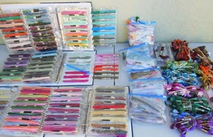1000 + Lot of DMC COATS Floss Cross Stitch Thread - Picture 1 of 10