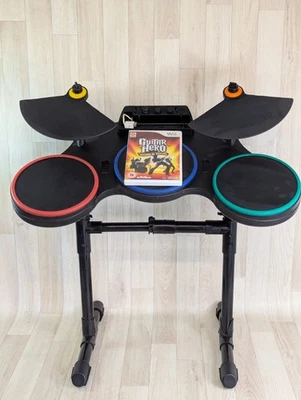 Guitar Hero World Tour Wireless Wii Drum Kit And Game  - Image 1 of 4