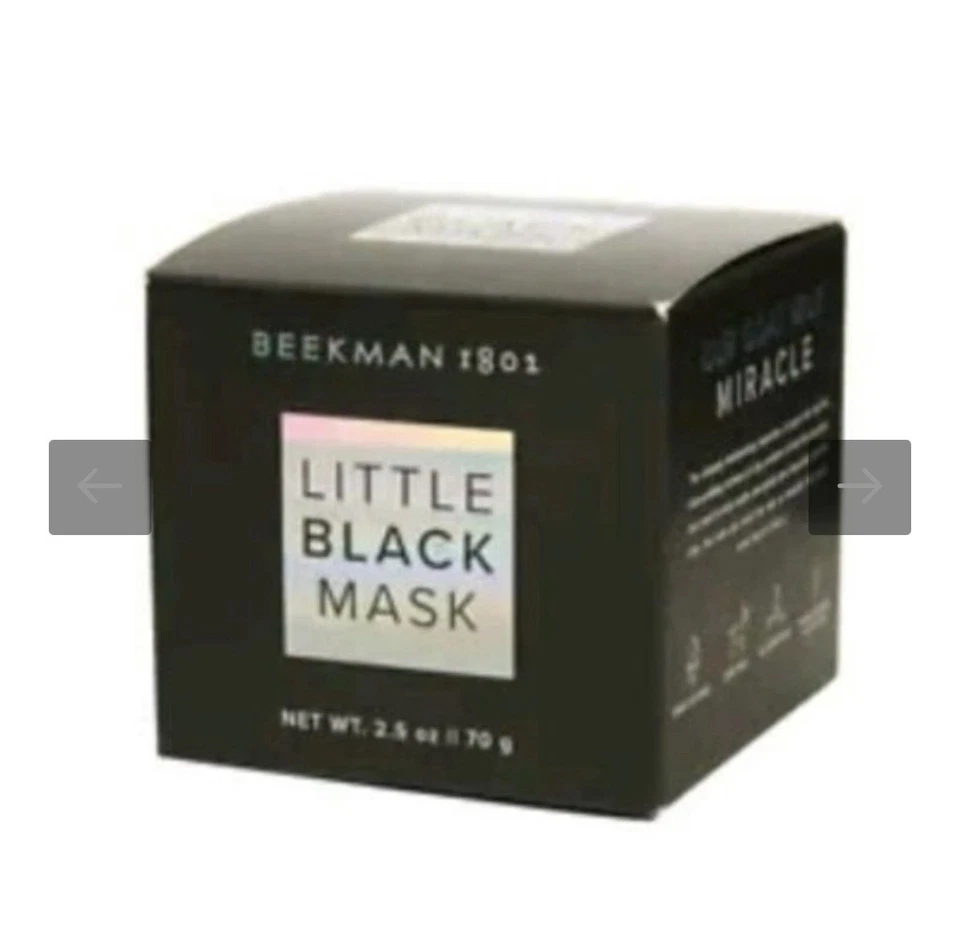 Beekman 1802 Little Black Mask leche de cabra, 2,5 oz Foto 1 de 2
