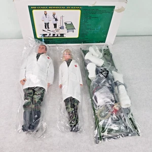 Military Hospital Playset w/12" Military Doctor & Nurse Action Figures/Accessor. - Picture 1 of 11