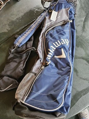 Bolsa de golf Callaway Hyper-Lite 2.5 Sunday Carry bolsillos divisores de 3 vías, cubierta de palo Foto 1 de 4