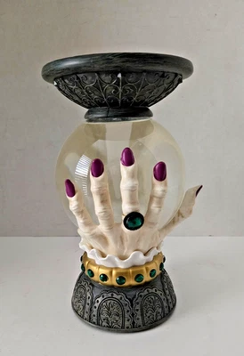 Candelabro tarro bola cristal adivino Halloween Bath Body Works VIDEO Foto 1 de 4