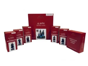 Harry Potter Hallmark Christmas Keepsake Storytellers-Complete Set + Power Cord - Picture 1 of 7