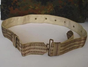 WWII ORIGINAL GERMAN ALLY KINGDOM BULGARIA OFFICER’S PARADE SILVER BELT - Picture 1 of 6