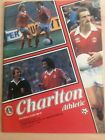Charlton V Plymouth 1980-81 Programme
