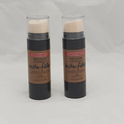2 Revlon Photoready Insta-Filter Foundation 450 MOCHA - Image 1 of 4