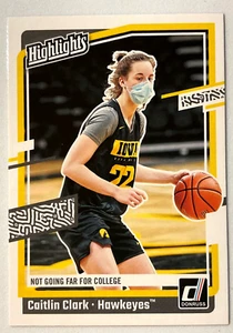 2024 Panini Donruss Caitlin Clark Collection Highlights Card #H5 Iowa Hawkeyes - Picture 1 of 2