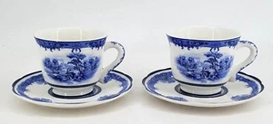 Vintage Brownlow Heritage China "Kensington" Cup & Saucer Set (2) - Picture 1 of 5