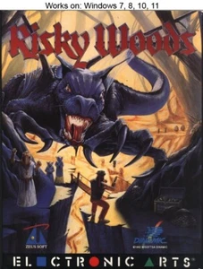 Risky Woods PC Game 1992 Electronic Arts Windows 10 11 - Picture 1 of 2