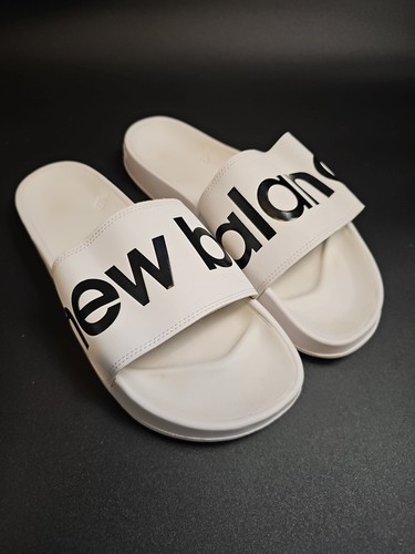 Sandali New Balance Uomo 200 Bianco Nero New Balance Slides Uomo Taglia 15