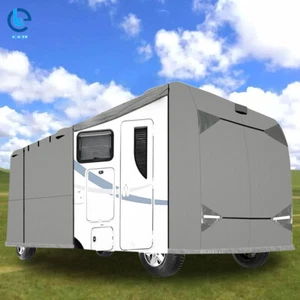 30-43FT For Class A Motorhome Trailer Camper Waterproof RV Cover Storage Anti UV - Picture 1 of 22