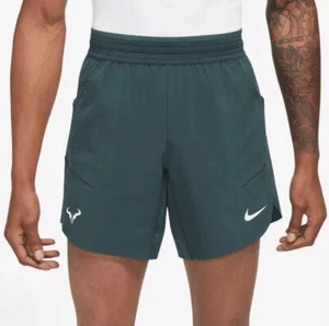 Nike Shorts Mens 2XXL XXL Rafa Nadal Dri-FIT Tennis 7” Lightweight DV2881-328 - Picture 1 of 7
