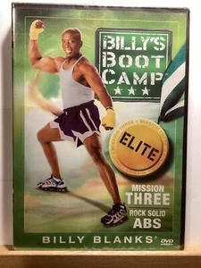 Billy's Boot Camp: Elite Mission Three Rock Solid Abs NEW DVD Billy Blanks 2006 - Picture 1 of 2
