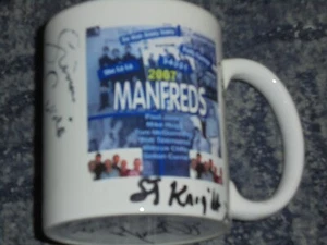 The Manfreds HAND SIGNED mug, Autographed, Paul Jones, Tom McGuiness, Mike Hugg, - Picture 1 of 5