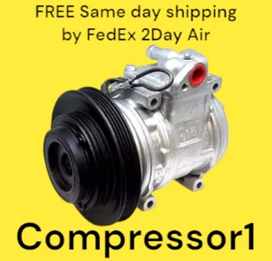 AC Compressor For 1993 1994 1995 1996 1997 Toyota Corolla - Picture 1 of 2