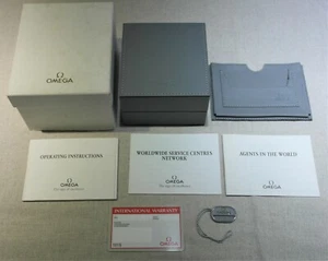 Omega Rare Kit Boîtier Documents Tag And Carte Speedmaster 1861-1863 Comme New - Imagen 1 de 12
