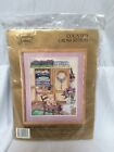 Teddy And Quilt Cabinet counted cross stitch kit