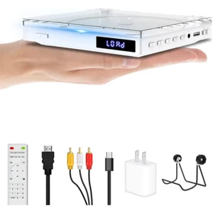 Mini DVD Player Regions Free |1080P HDMI Port/AV Output, USB Playback, Remote - Picture 1 of 7
