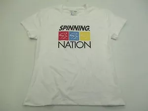 Camiseta deportiva de algodón blanca giratoria ligera tejida talla M ZORREL para mujer - Imagen 1 de 5