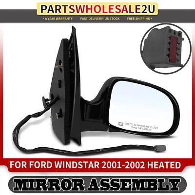 Right Passenger Power Mirror w/ Heated for Ford Windstar 2001 2002 2F2Z17682GA - Image 1 of 4