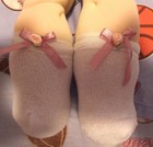 BOOTIE SOCKS DOLL CLOTHES FOR CABBAGE PATCH 16" THRU 22" FIT SIMILAR DOLL 1 PR.