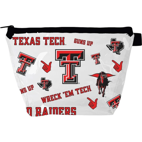Women's Texas Tech Red Raiders Medley Cosmetic Purse Pouch Cover