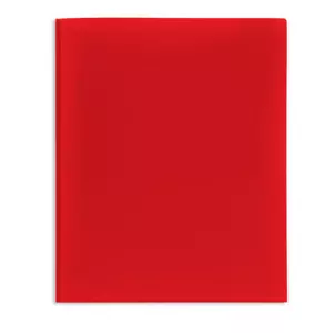 Office Depot� Brand 2-Pocket School-Grade Poly Folder with Prongs, Letter Size, - Picture 1 of 1