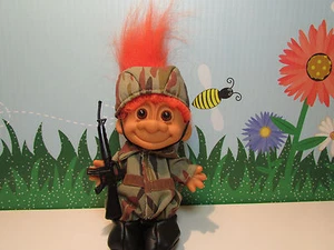 AMERICAN / US SOLDIER / GI - Muñeca Russ Troll de 5" - NUEVA EN BOLSA ORIGINAL - Última 1s - Imagen 1 de 6