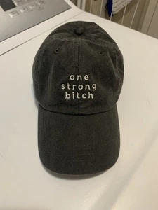 One Strong Bitch Hat Baseball Style Adjustable - Picture 1 of 8