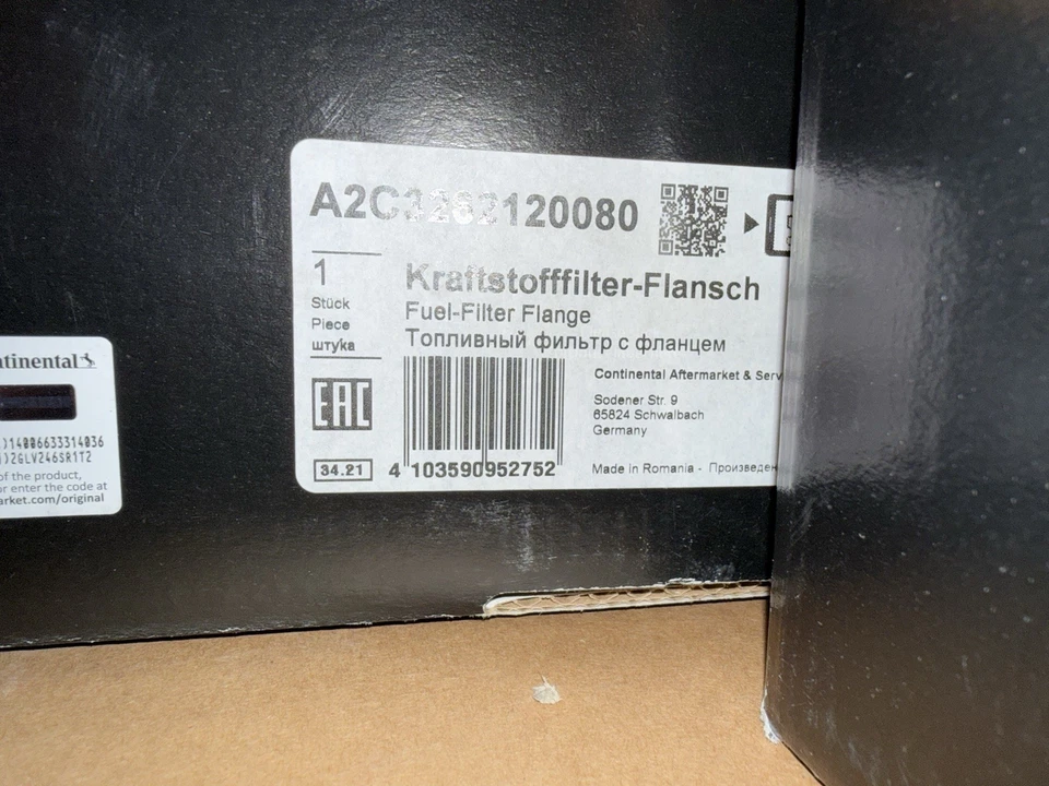 Conjunto de filtro de combustible y regulador de presión Audi Q5 VDO A2C3262120080 8R0919679E Foto 1 de 1