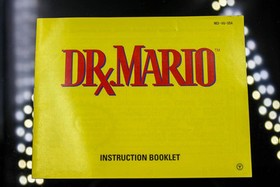 NO GAME- Authentic Manual ONLY! DR. MARIO Nintendo NES
