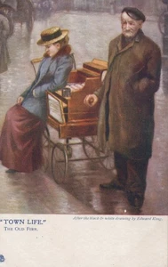 Edward King Postcard "Town Life. The Old Firm." Oilette Series 1910s - RS41025 - Picture 1 of 6